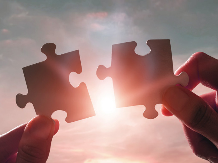 partner with us puzzle